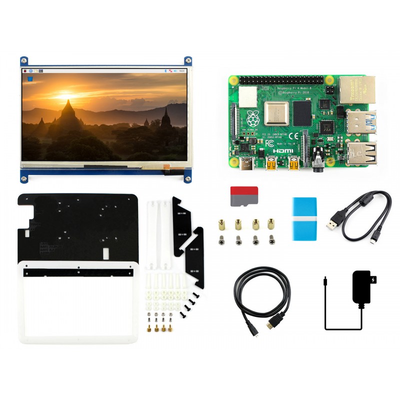 Raspberry Pi 4 Model B Display - Model Kit Display ulasan dan harga