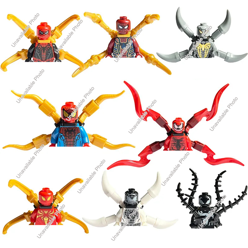 Hot Toys 8piece set of marvel  - Model Kit Spiderman ulasan dan harga
