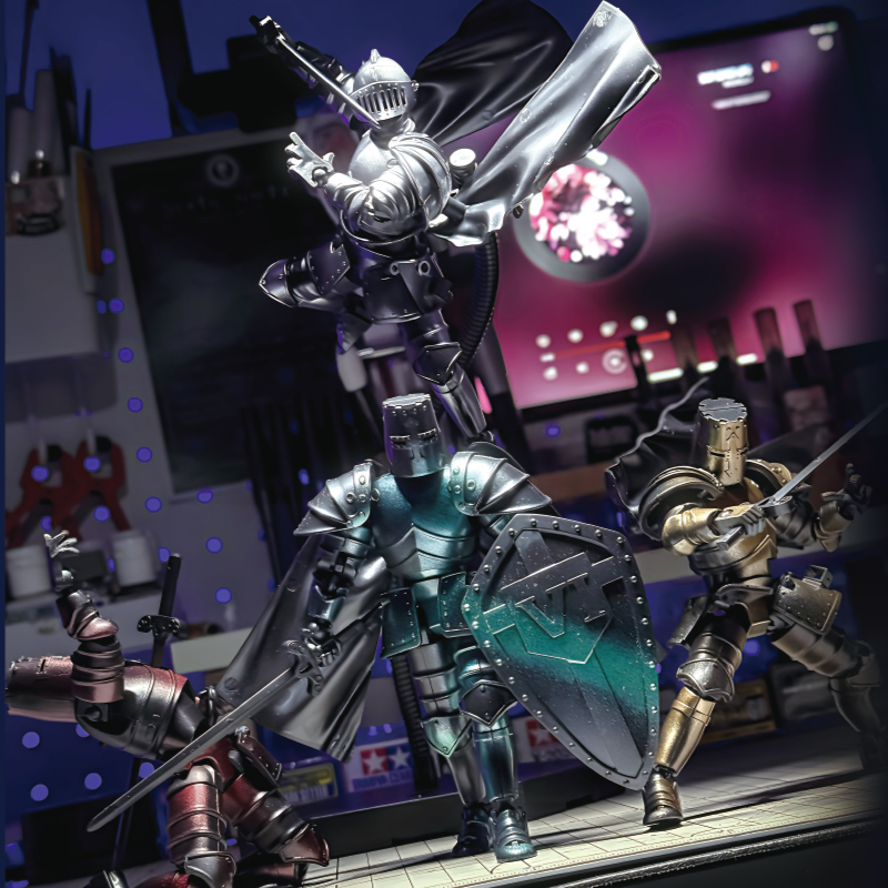 Medieval Knight Multi-Joint Mo - Model Kit Knight ulasan dan harga