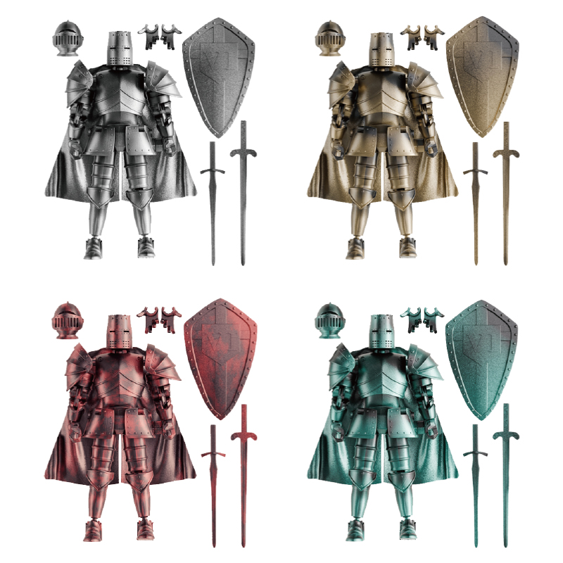 Medieval Knight Multi-Joint Mo - Model Kit Knight ulasan dan harga