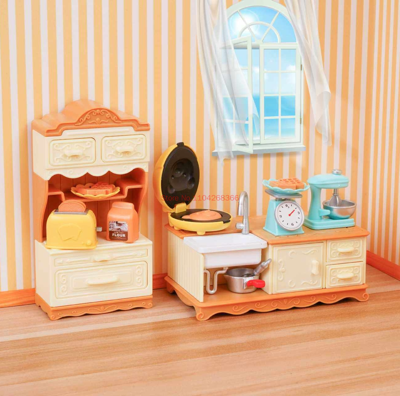 Forest Family 1/12 Kitchen Fur - Model Kitchen Set ulasan dan harga