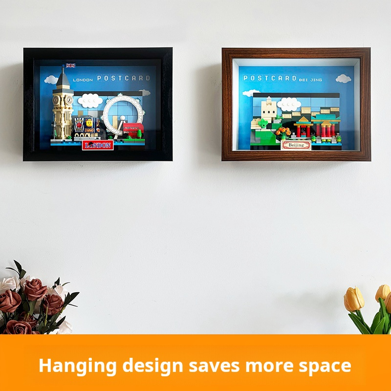 Dustproof Display Photo Frame  - Lego Set City ulasan dan harga