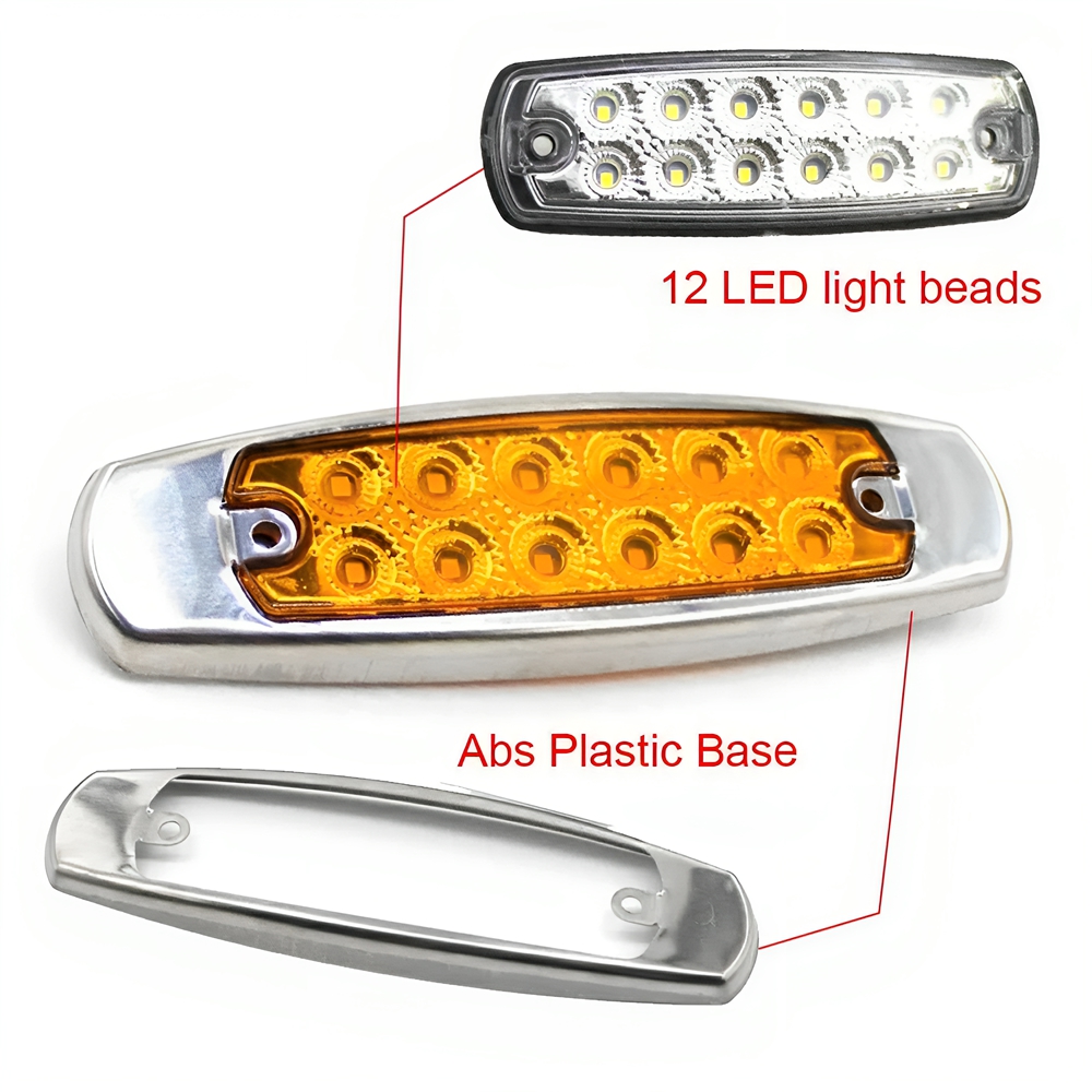 2/6pcs LED 12V 24V Car Trucks  - Model Kit Ship ulasan dan harga