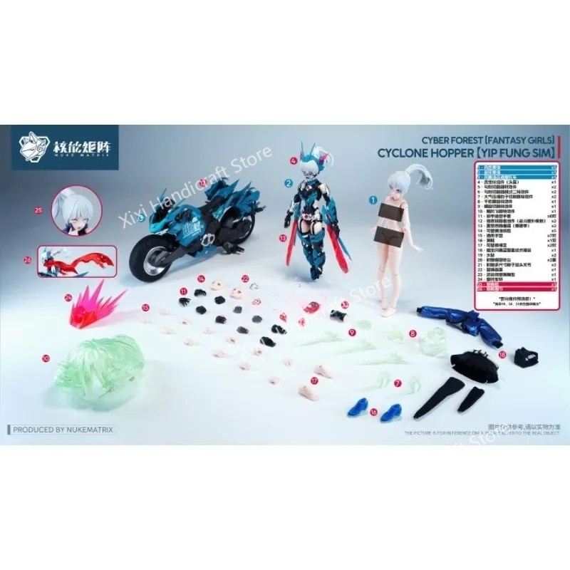 【In Stock】NUKE MATRIX Cyber Fo - Model Kit Nuke Matrix ulasan dan harga