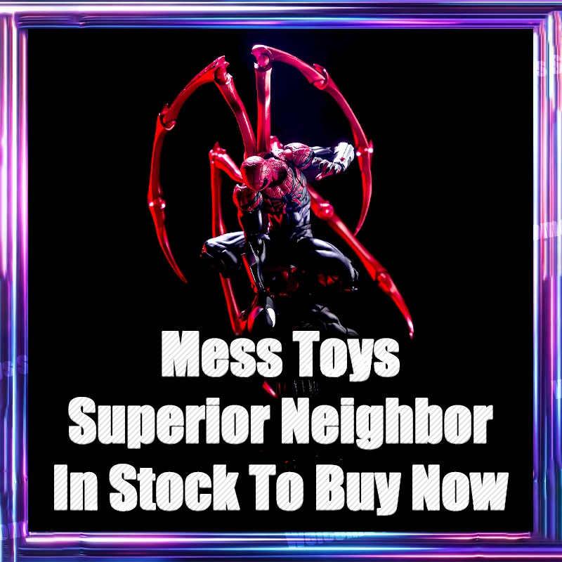 In Stock Mess Toys Spiderman S - Model Kit Spiderman ulasan dan harga