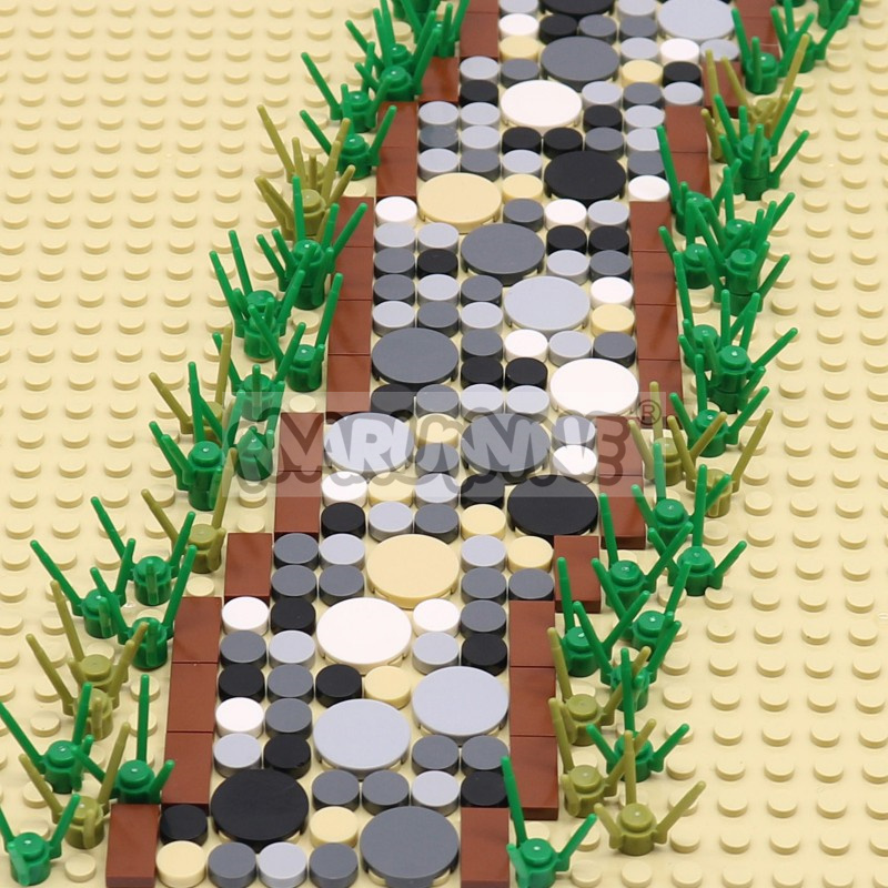 350PCS Round Tile Blocks 1x1 2 - Lego Set City ulasan dan harga