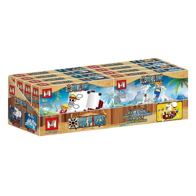 In Stock One Piece Pirate Ship - Model Kit Ship ulasan dan harga