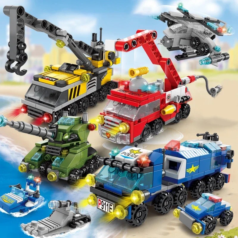 City Fire Car Building Blocks  - Lego Set City ulasan dan harga